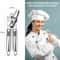 Heavy Duty Stainless Steel Manual Can Opener With Bottle Opener Soft Grip 8