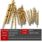 HSS Titanium Drill Bit Set For Wood Metal Plastic MultiPurpose Twist Drill Bits 1