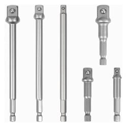 impact socket adapter set with right angle drill attachment
