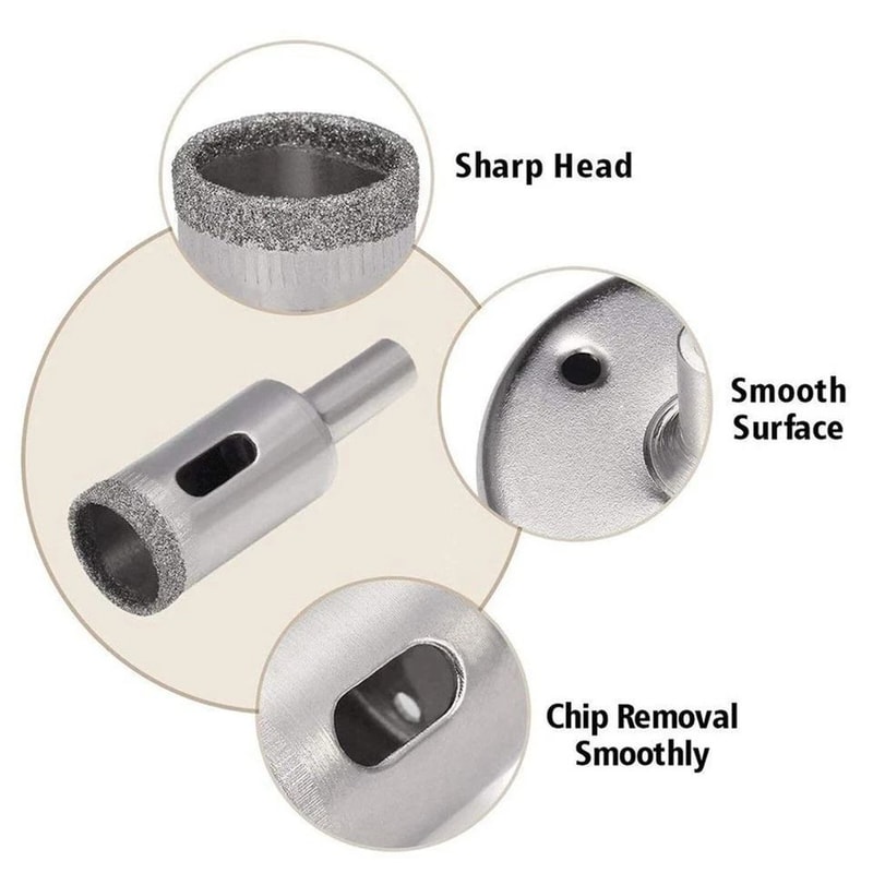 Diamond Hole Saw For Glass Ceramic Tile And Porcelain 2