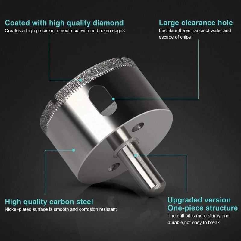 Diamond Hole Saw For Glass Ceramic Tile And Porcelain 5