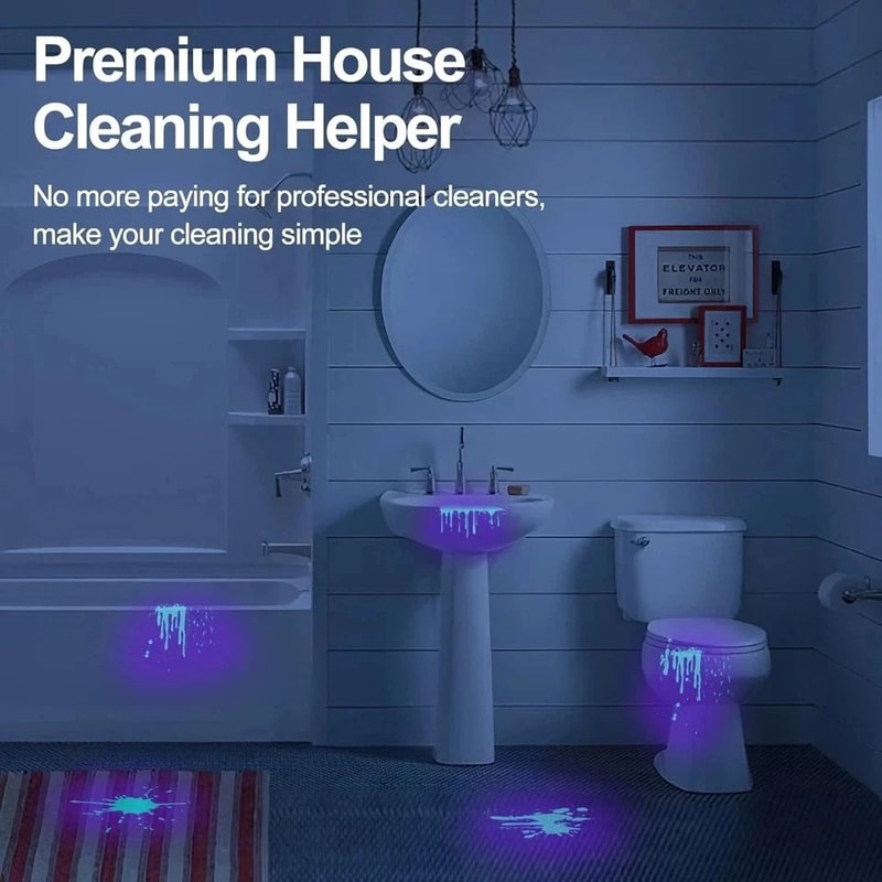 LED UV Flashlight 395nm Black Light Torch For Pet Stains Scorpions And Inspection 2