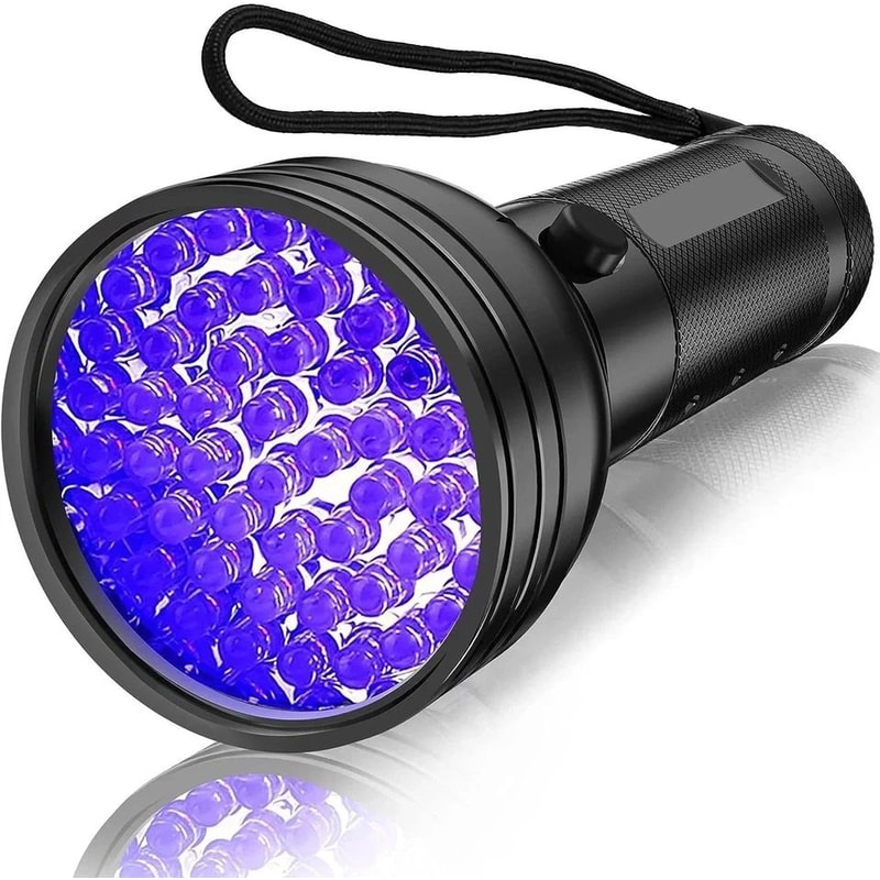 LED UV Flashlight 395nm Black Light Torch For Pet Stains Scorpions And Inspection 0