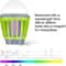 Outdoor Bug Zapper Mosquito Killer Lamp With LED Lantern Insect Trap For Patio Yard 8