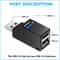 USB Hub Splitter For HighSpeed Data Transfer Compatible With PC Laptop And MacBook 2