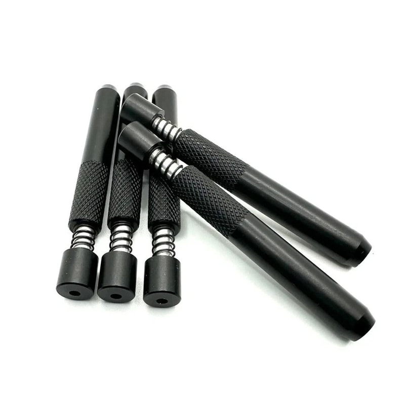 Self Cleaning One Hitter Metal Bat Dugout Pipe For Tobacco 2