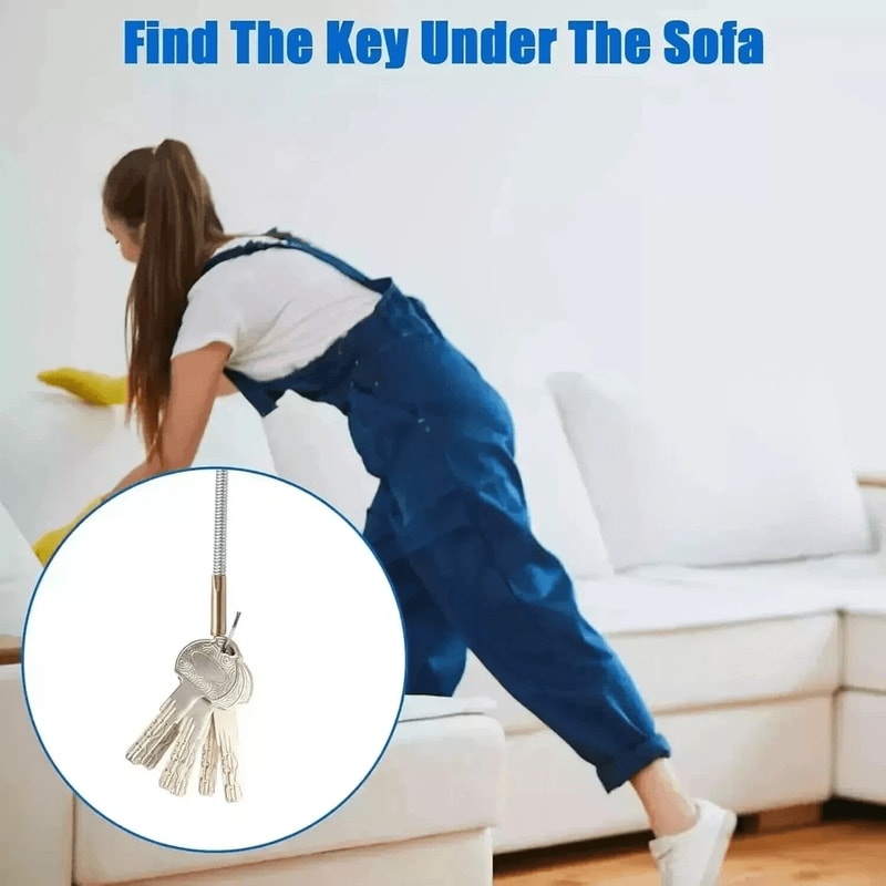 Telescoping Inspection Mirror Set Adjustable Flexible Inspection Mirror For HardtoReach Spaces 10