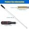 Telescoping Inspection Mirror Set Adjustable Flexible Inspection Mirror For HardtoReach Spaces 3