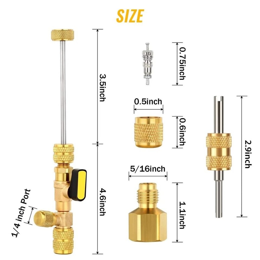 HVAC Valve Core Remover Tool For Systems 8
