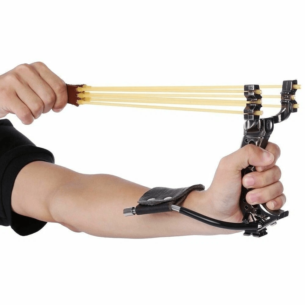Heavy Duty Slingshot For Outdoor Sports Perfect For Hunting And Fishing Fits Adults Teens And Boys 4