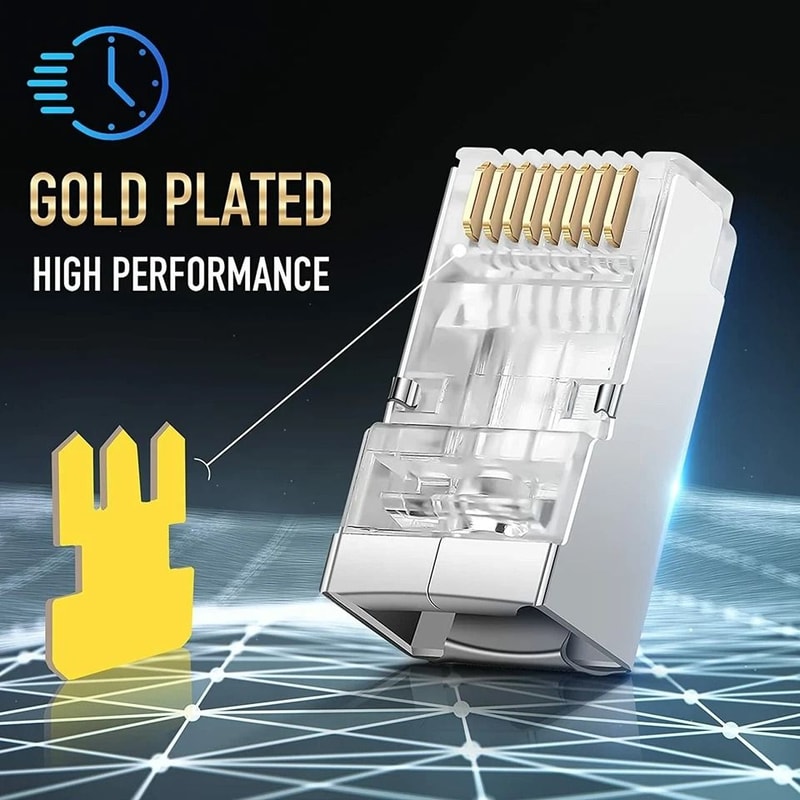 Shielded Connector Modular Plug Ends 2