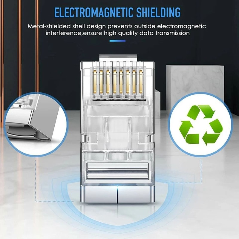 Shielded Connector Modular Plug Ends 3