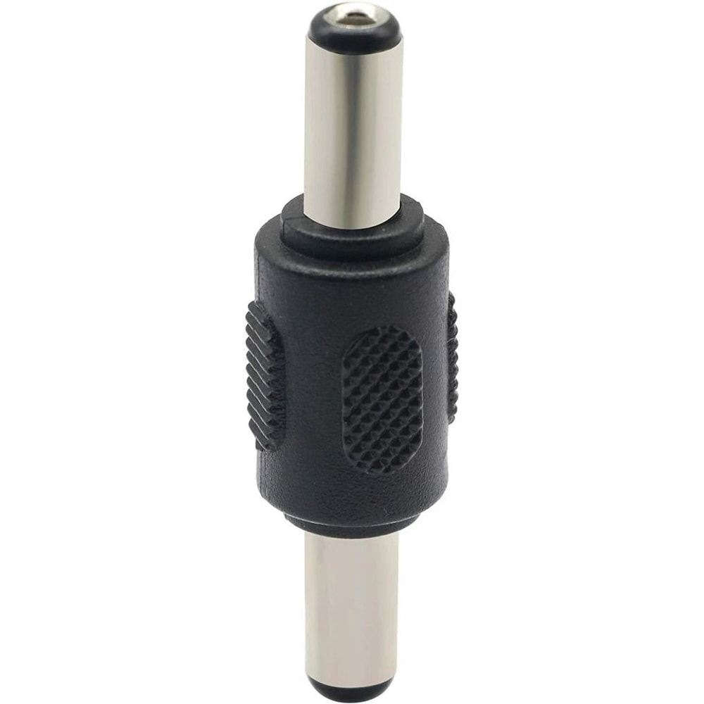 DC Power Coupler Male To Male Barrel Adapter For CCTV LED Routers 2
