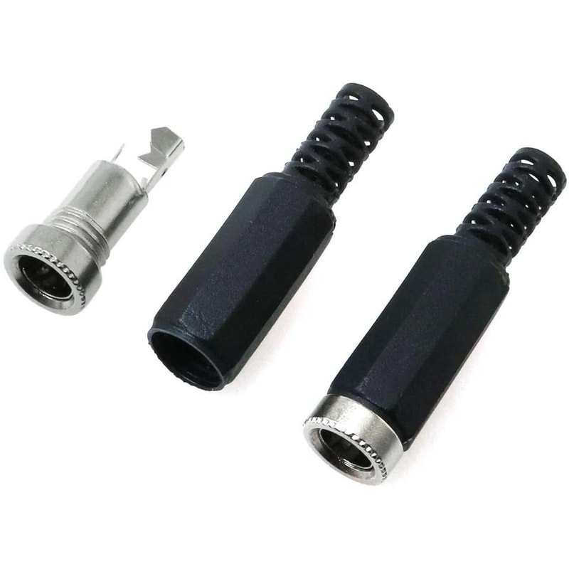 DC Power Connector Set Male Female Pigtail Plugs For CCTV LED Wiring 9