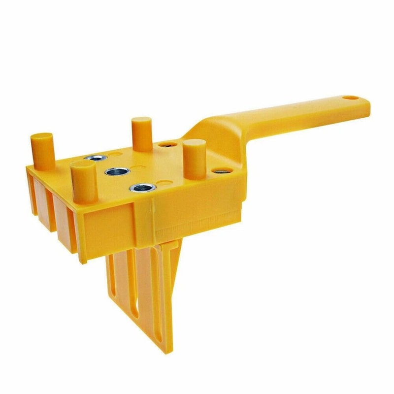 Handheld Woodworking Doweling Jig Drill Guide Wood Dowel Hole Kit 0