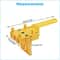Handheld Woodworking Doweling Jig Drill Guide Wood Dowel Hole Kit 7