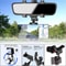 Rotatable Rearview Mirror Phone Holder Car Mount For IPhone Samsung And More 1