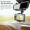 Rotatable Rearview Mirror Phone Holder Car Mount For IPhone Samsung And More 7