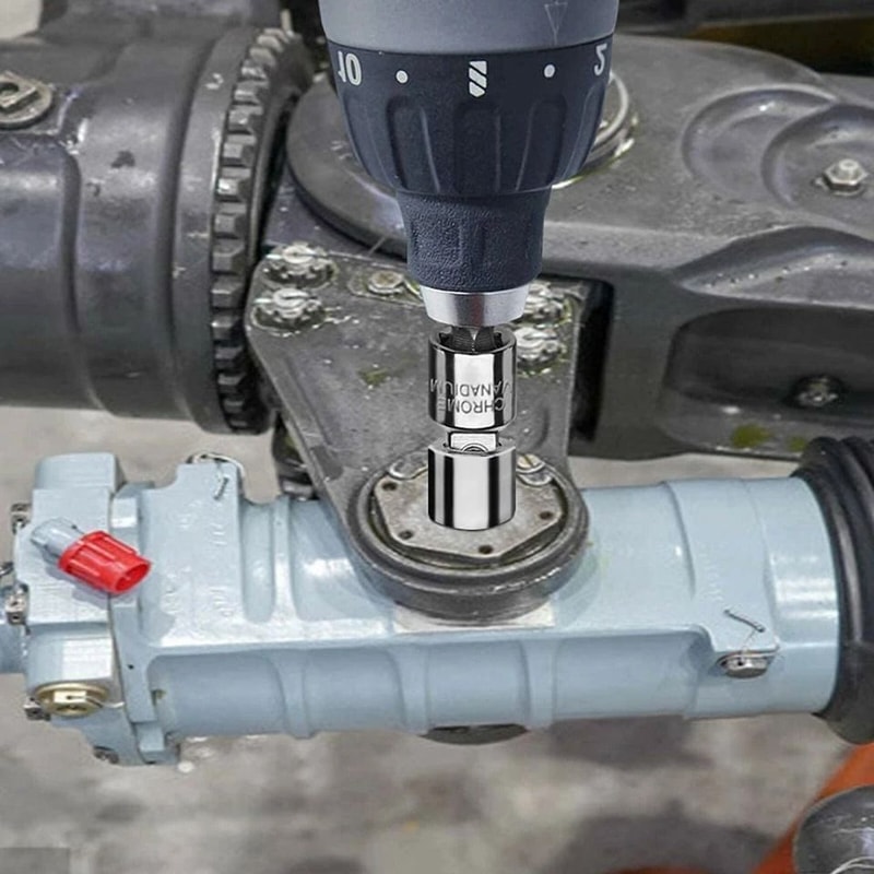 Hex Shank Socket Adapter Drive For Drill Impact Driver Ratchet 6