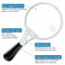 Lens Handheld Magnifier With Light For Reading Jewelry Crafts And Close Detail Viewing 6