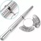 Metal Ring Sizer Tool With Ring Mandrel And Finger Sizing Gauge 0