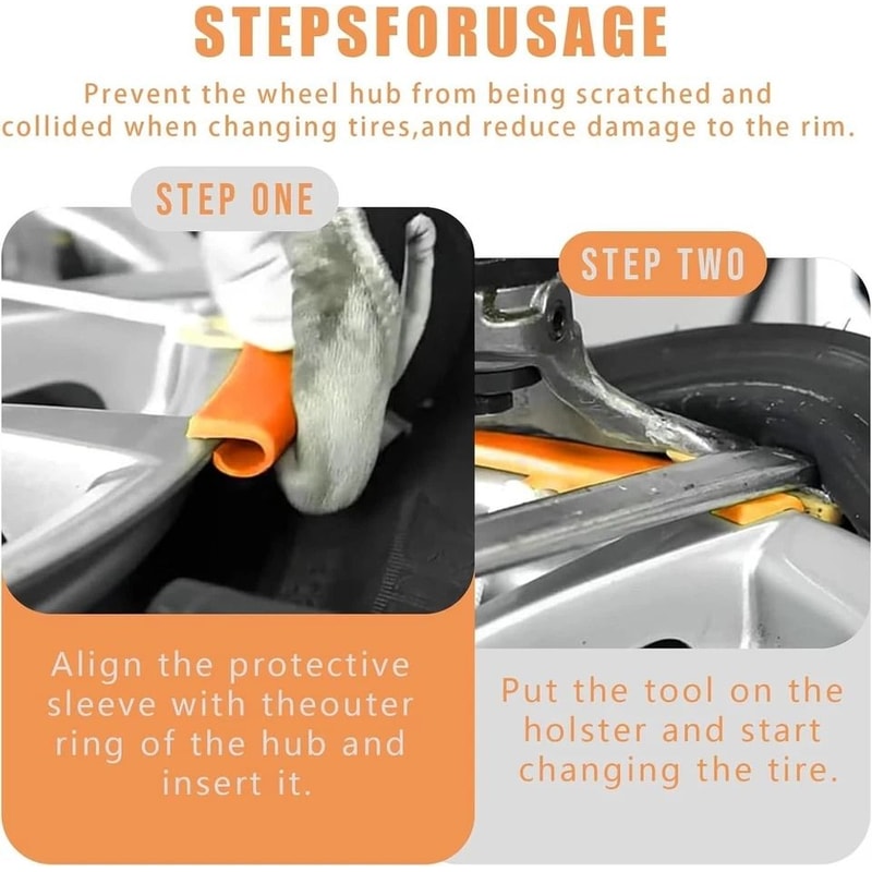 Tire Changer Rim Protector Set Wheel Rim Guard For Motorcycle And Car Tire Changes 10