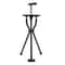 Adjustable Folding Walking Cane With Seat Portable Tripod Cane Stool For Seniors 3