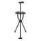Adjustable Folding Walking Cane With Seat Portable Tripod Cane Stool For Seniors 4