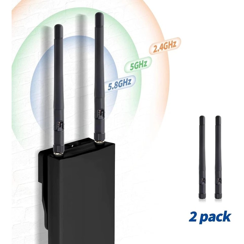 Dual Band WiFi Antenna For Routers And Wireless Cards 4