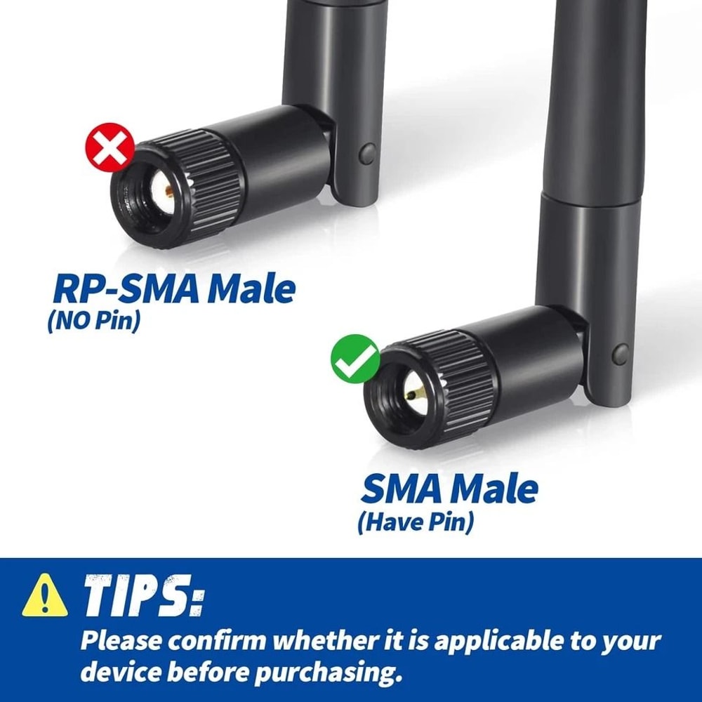 Dual Band WiFi Antenna For Routers And Wireless Cards 5