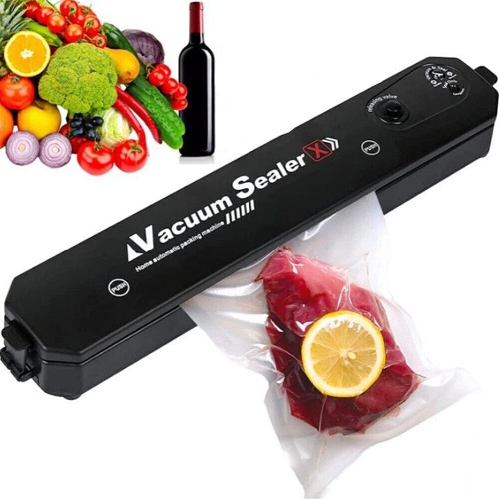 Compact Vacuum Sealer Machine With Bags Automatic Food Saver For Fresh Storage 2
