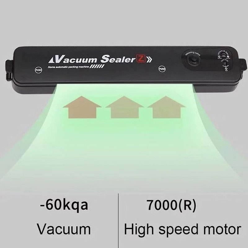 Compact Vacuum Sealer Machine With Bags Automatic Food Saver For Fresh Storage 7