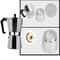 Stovetop Espresso Maker Moka Pot Italian Coffee Brewer 3