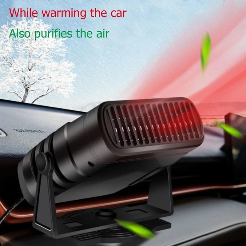 Portable Car Heater Fan Defroster Windshield Defogger 1
