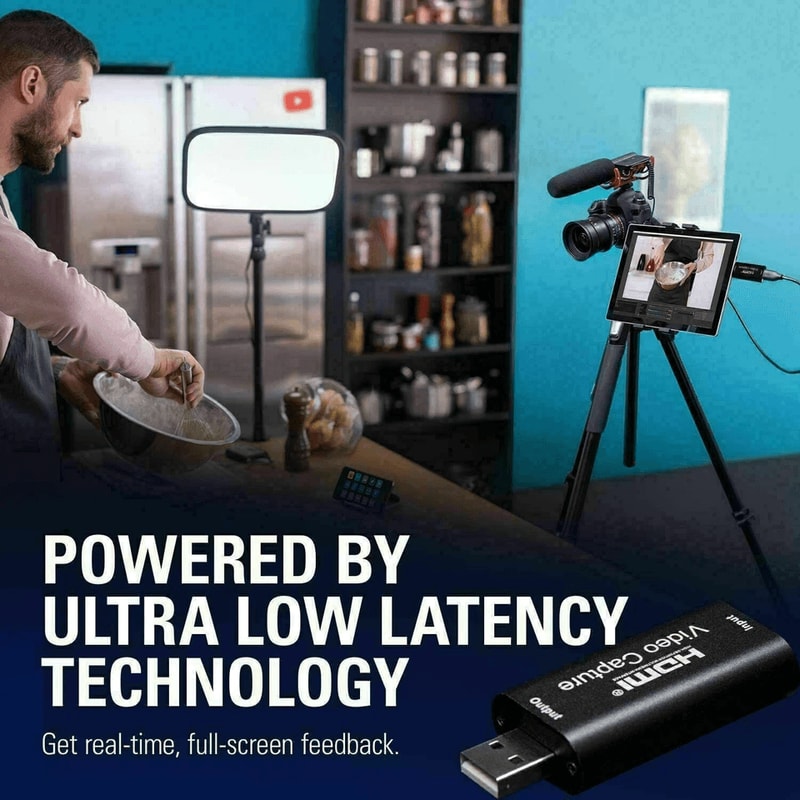 HDMI To USB Video Capture Card For Live Streaming Video Recording 7