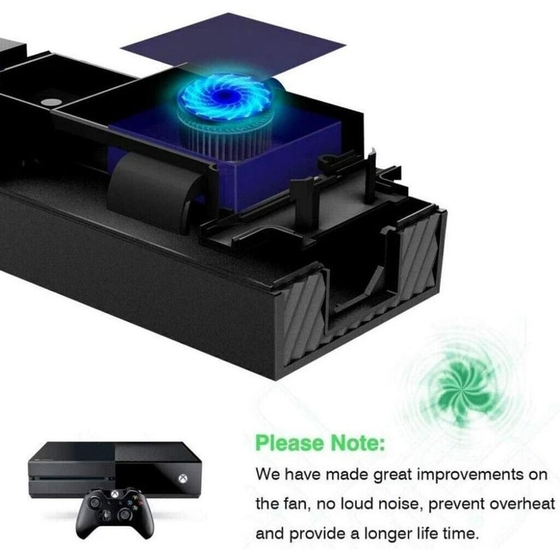 Replacement Power Supply Adapter For Xbox One AC Adapter PSU Brick With Cord 3