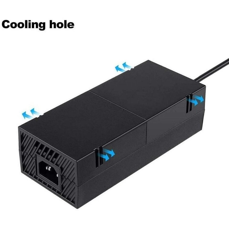 Replacement Power Supply Adapter For Xbox One AC Adapter PSU Brick With Cord 7
