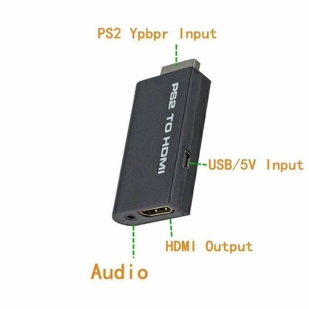 PS To HDMI Converter Cable HD RCA Video Adapter 3