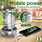 Solar Camping Lantern With Rechargeable Fan Collapsible Design 4