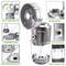 Solar Camping Lantern With Rechargeable Fan Collapsible Design 5