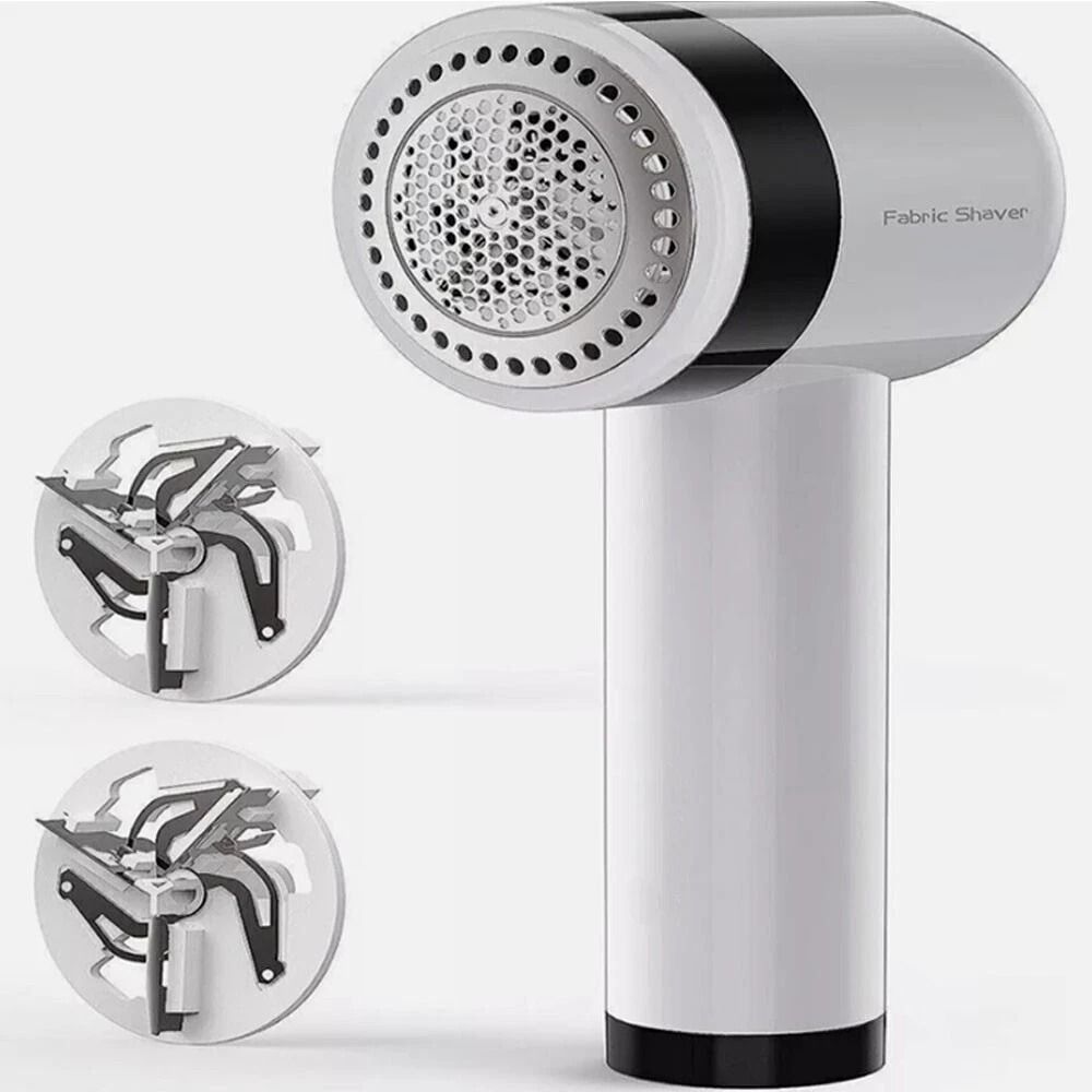 Handheld Sonic Lint Remover Fabric Shaver With PullOut Roller For Clothing 0