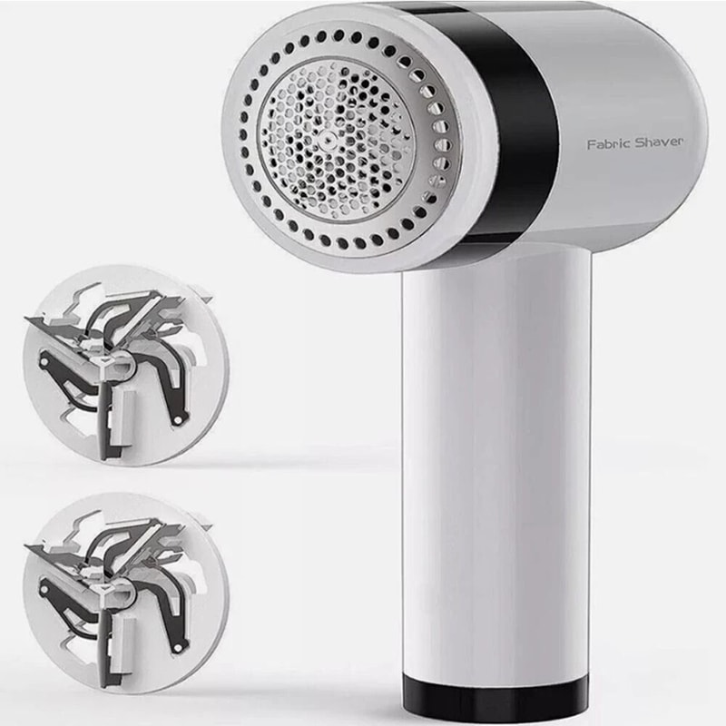 Handheld Sonic Lint Remover Fabric Shaver With PullOut Roller For Clothing 0
