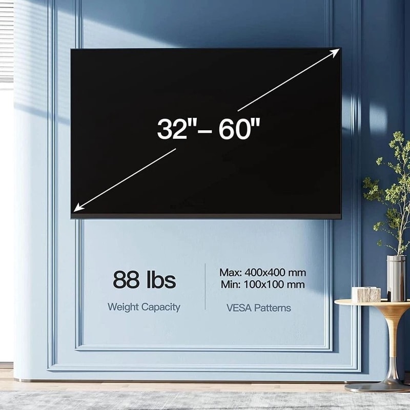 Full Motion TV Wall Mount Bracket For LCD LED TVs Swivel Tilt Easy Installation 4