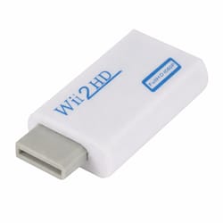 wii to hdmi converter adapter hd upscaling with audio output for wii