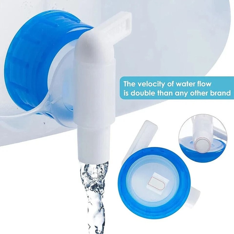 Gallon Collapsible Water Container With Spigot For Camping Outdoor Storage 2