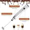 USB Rechargeable Electric Milk Frother With Double Whisk Handheld Coffee Foam Mixer 1