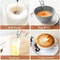 USB Rechargeable Electric Milk Frother With Double Whisk Handheld Coffee Foam Mixer 3