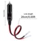 Fused Male Cigarette Lighter Socket Plug Connector Cable Leads For Vehicles 6