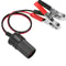 Car Battery Alligator Clamp Power Adapter Socket With Cigarette Lighter Connector 0