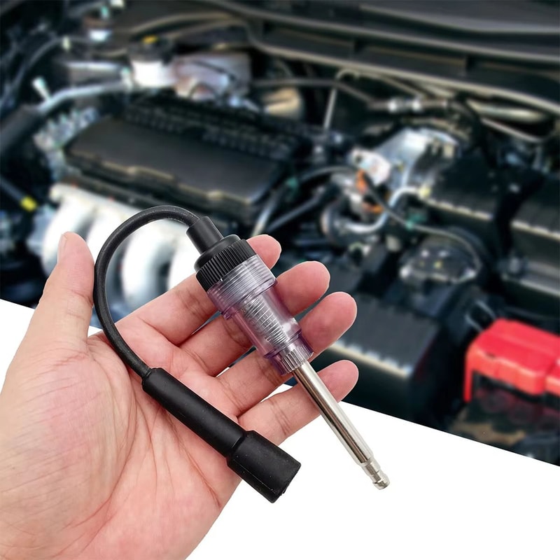 Ignition System Coil Tester Spark Plug Diagnostic Tool Auto Engine Tester Troubleshooting Tool For 0